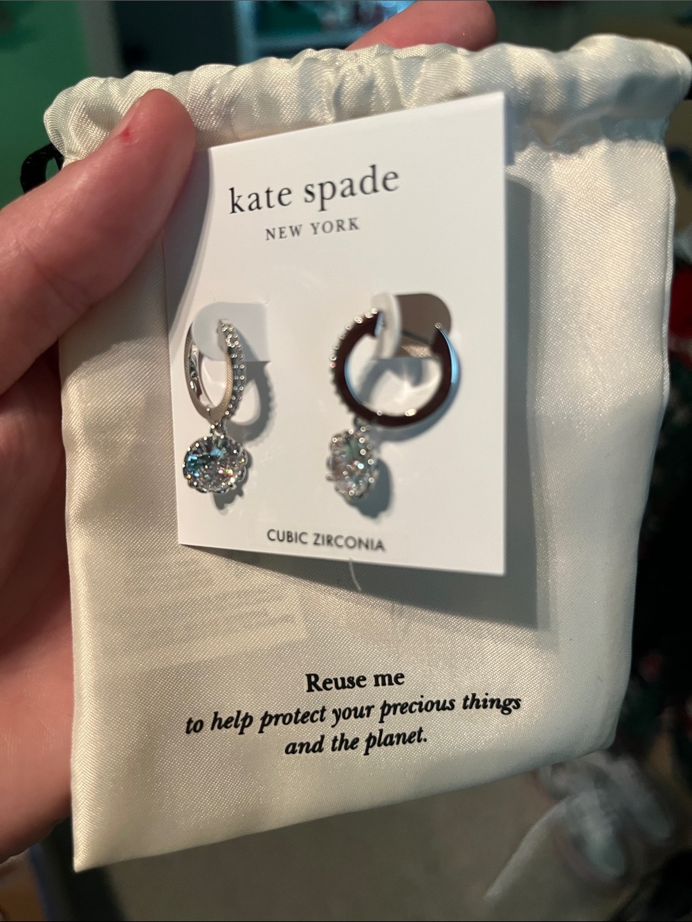 NWT Kate Spade That Sparkle Earrings - Picture 3 of 6